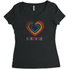 Rainbow Baby Women's Triblend Scoop T-shirt