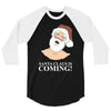 santa is coming 3/4 Sleeve Shirt