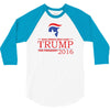 trump for president 2016 make america great again 3/4 Sleeve Shirt