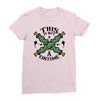 this is not a costume Ladies Fitted T-Shirt