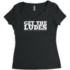 get the ludes! Women's Triblend Scoop T-shirt