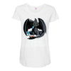 feed me and tell me i'm pretty Maternity Scoop Neck T-shirt