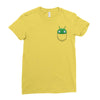 Mooncake Pocket Ladies Fitted T-Shirt