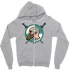 norse warlord Zipper Hoodie