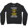 I'm Raising A Child With Childhood Cancer What's Your Super Power Crewneck Sweatshirt