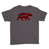 mama christmas bear Youth Tee