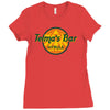 resistance cafe Ladies Fitted T-Shirt