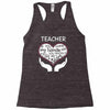 heart of a teacher. if you think my hands are full, you should see my Racerback Tank