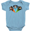 powerpew girls Baby Onesie