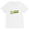ask me about my llama V-Neck Tee