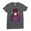 happy birthday monster Ladies Fitted T-Shirt