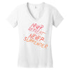 never retreat never surrender Women's V-Neck T-Shirt
