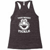 this might tickle Racerback Tank