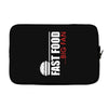 big fan of fast food Laptop sleeve
