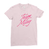 team miley Ladies Fitted T-Shirt