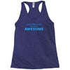 i don't get drunk Racerback Tank