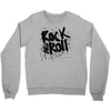 rock music r Crewneck Sweatshirt
