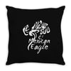 mexican eagle Throw Pillow