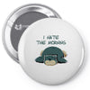 ronflex la flemme Pin-back button