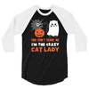 i'm the crazy cat lady 3/4 Sleeve Shirt