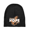 We Have This Hope As an Anchor Uterine-Endometrial Cancer Awareness Baby Beanies