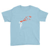 banksy headshot butterfly Youth Tee