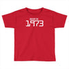 made in 1973 birthday celebration funny party Toddler T-shirt