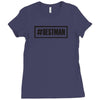 best man Ladies Fitted T-Shirt