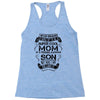 Super Cool Mom Of A Freaking Awesome Son Racerback Tank