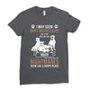 don't mess with my boxer Ladies Fitted T-Shirt