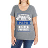 I've Been Called A Lot Of Names But Papa Is My Favorite Ladies Curvy T-Shirt