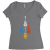 fire, water, earth, &amp; air Women's Triblend Scoop T-shirt
