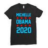 michelle obama 2020 Ladies Fitted T-Shirt