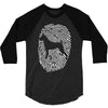 boxer fingerprint 3/4 Sleeve Shirt