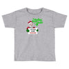 heapy new year funny santa claus christmas Toddler T-shirt