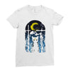 moon visitor Ladies Fitted T-Shirt