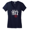 Made In 1972 All Original Parts Women's V-Neck T-Shirt