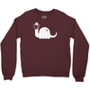 apatosaurus white Crewneck Sweatshirt