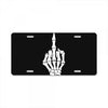 Flipping Someone Off License Plate