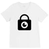 padlock eye V-Neck Tee