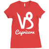 capricorne signe du zodiaq Ladies Fitted T-Shirt