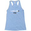 i love you(r dog) Racerback Tank