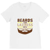 beards turn laziness into awesomeness V-Neck Tee