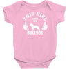 This Girl Loves Her Bulldog Baby Onesie