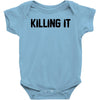 killing it bullet Baby Bodysuit
