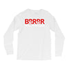 big red brrr - frost football Long Sleeve Shirts