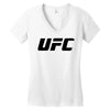ufc logo Women's V-Neck T-Shirt