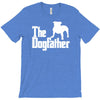 the dogfather  nerd retro der pate godfather fun T-Shirt