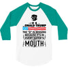 Donald trump The D Is Missing 3/4 Sleeve Shirt