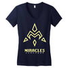 miracles Women's V-Neck T-Shirt